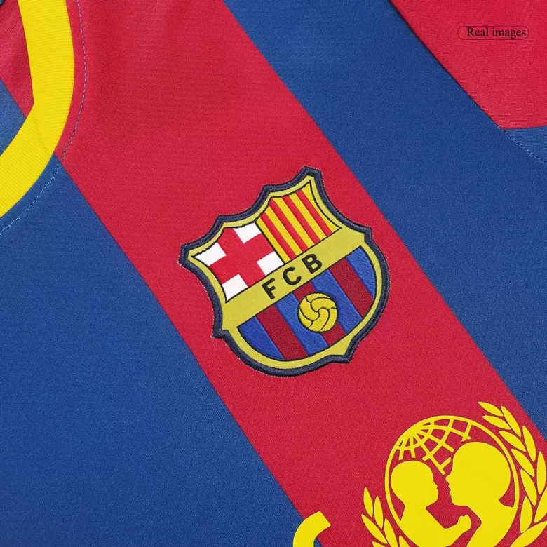 Barcelona XAVI #6 Home Soccer Jersey Retro 2010/11 - gojersey