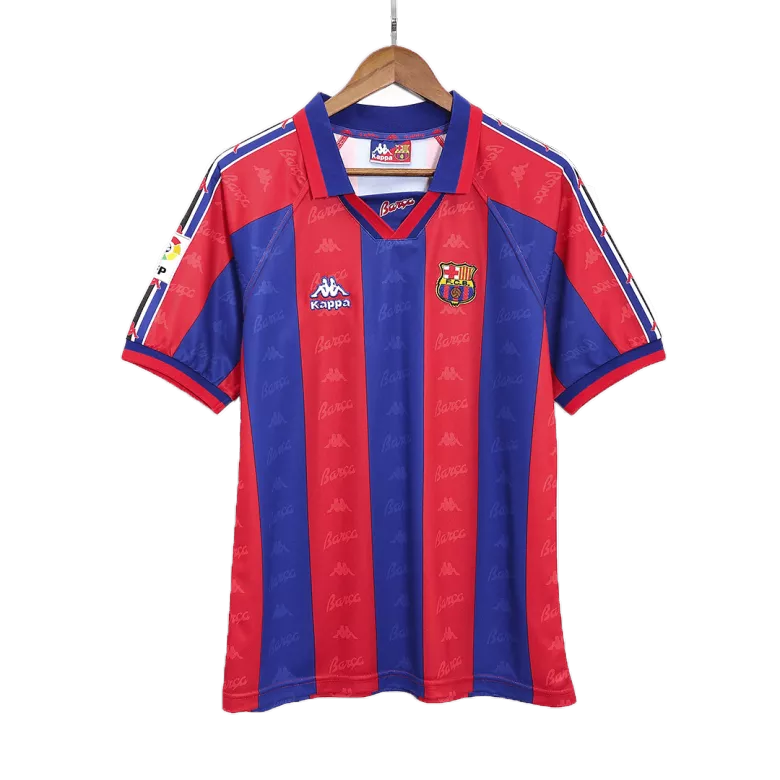 Barcelona Home Jersey Retro 1996/97 - gojersey