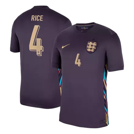 England RICE #4 Away Jersey 2024 - gojersey