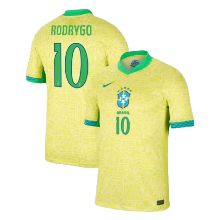 Brazil RODRYGO #10 Home Jersey Copa America 2024 - gojersey