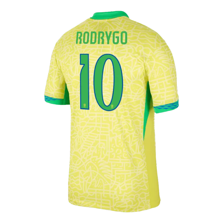 Brazil RODRYGO #10 Home Jersey Copa America 2024 - gojersey
