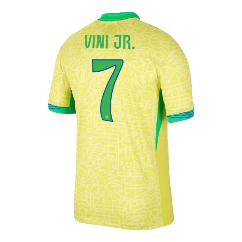 Brazil VINI JR. #7 Home Jersey Copa America 2024 - gojersey