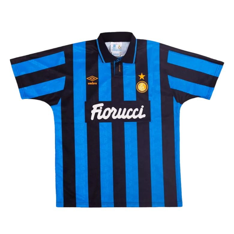Inter Milan Home Jersey Retro 1992/93 - gojersey