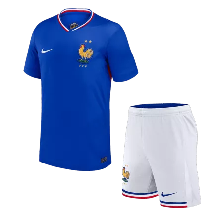 France Home Jersey Kit 2024 (Jersey+Shorts) - gojersey