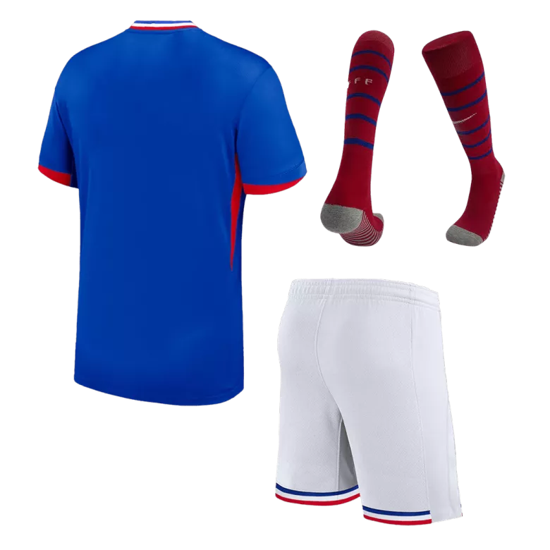 France Home Jersey Kit EURO 2024 Kids(Jersey+Shorts+Socks) - gojersey