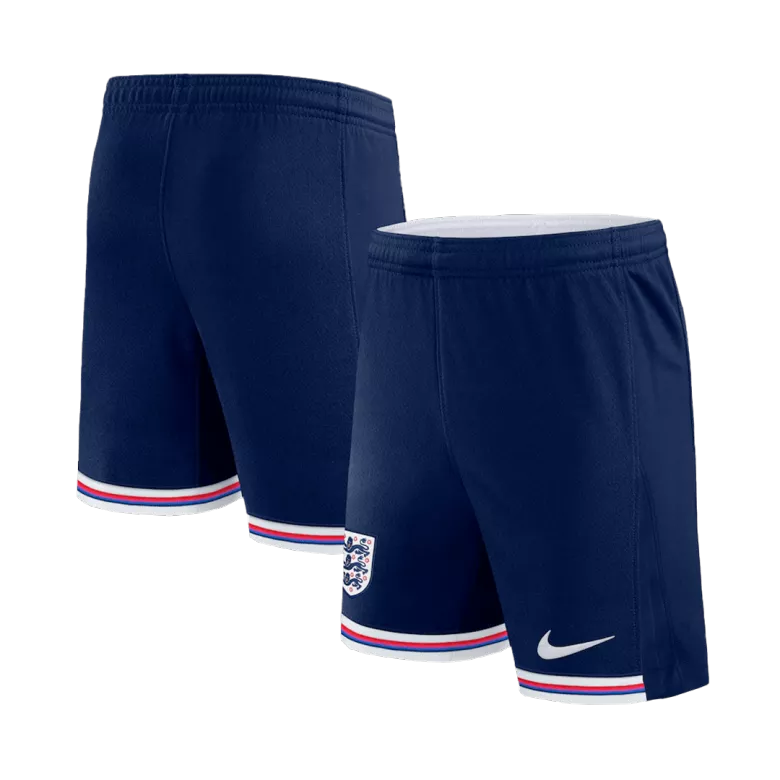 England Home Soccer Shorts 2024 - gojersey