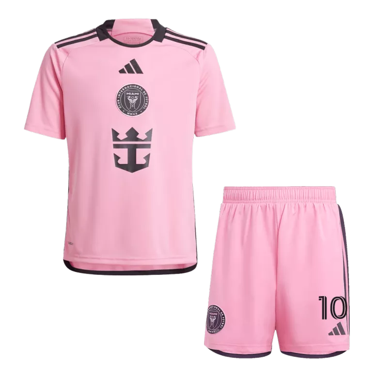 Inter Miami CF MESSI #10 Home Jersey Kit 2024 Kids(Jersey+Shorts) - gojersey