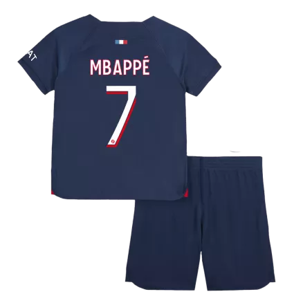 PSG MBAPPÉ #7 Home Jersey Kit 2023/24 Kids(Jersey+Shorts) - gojersey