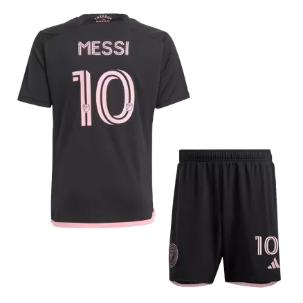 Inter Miami CF MESSI #10 Away Jersey Kit 2024 Kids(Jersey+Shorts) - gojersey