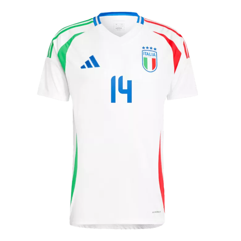 Italy CHIESA #14 Away Jersey EURO 2024 - gojersey