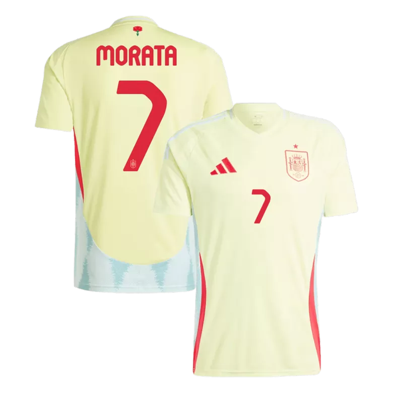 Spain MORATA #7 Away Jersey EURO 2024 - gojersey