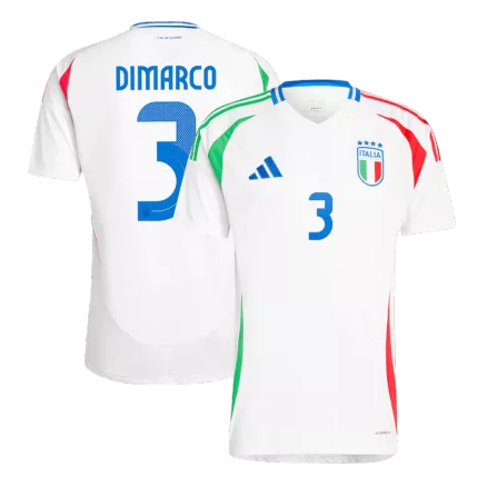 Italy DIMARCO #3 Away Jersey EURO 2024 - gojersey