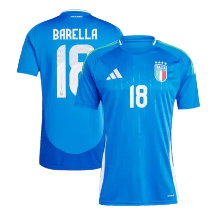Italy BARELLA #18 Home Jersey EURO 2024 - gojersey