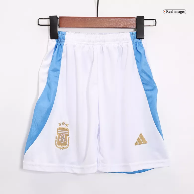 Argentina Home Jersey Kit 2024 Kids(Jersey+Shorts) - gojersey