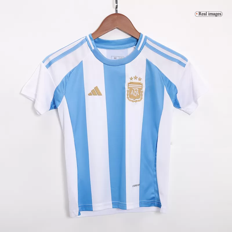 Argentina Home Jersey Kit 2024 Kids(Jersey+Shorts+Socks) - gojersey