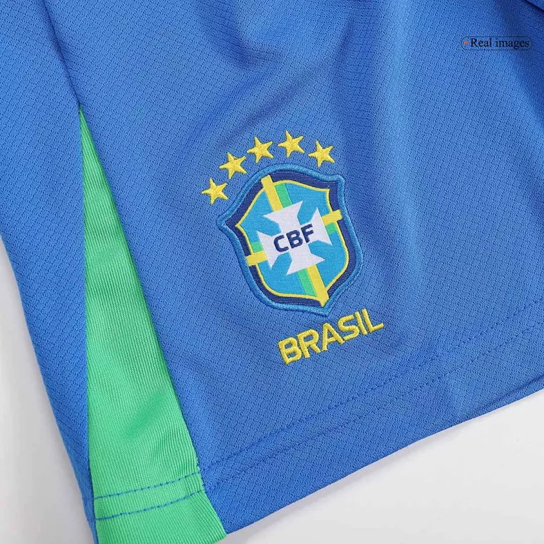 Brazil Home Jersey Kit Copa America 2024 Kids(Jersey+Shorts+Socks) - gojersey