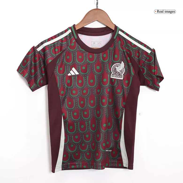 Mexico Home Jersey Kit Copa America 2024 Kids(Jersey+Shorts) - gojersey