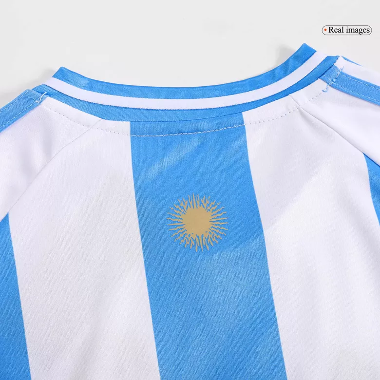 Argentina Home Jersey Kit 2024 Kids(Jersey+Shorts) - gojersey