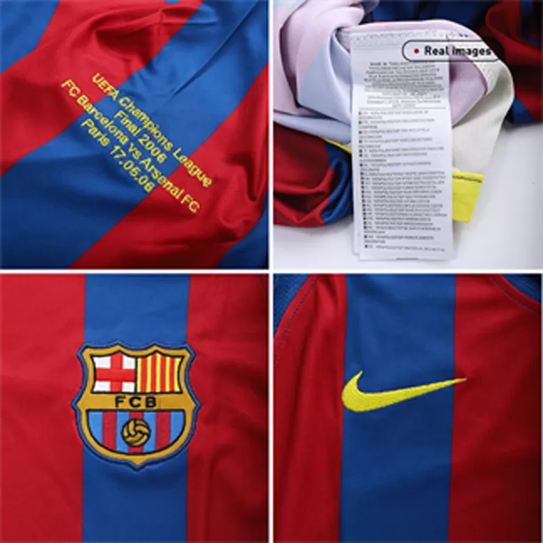 Barcelona MESSI #30 Home Jersey Retro 2005/06 - UCL Final - gojersey