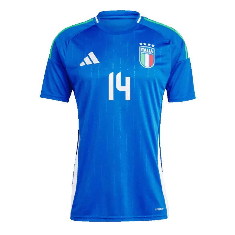 Italy CHIESA #14 Home Jersey EURO 2024 - gojersey
