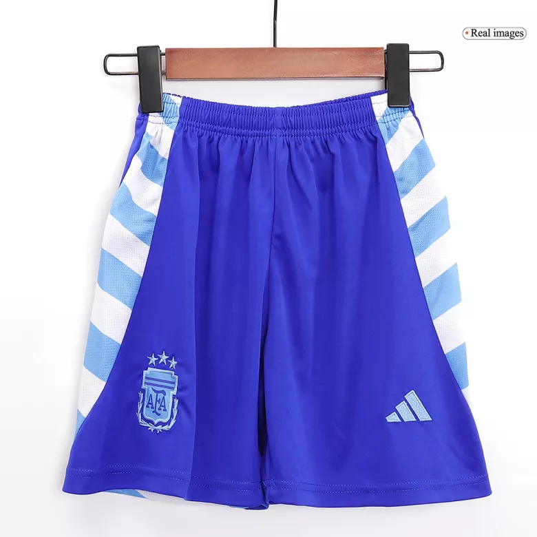 Argentina Away Jersey Kit 2024 Kids(Jersey+Shorts) - gojersey