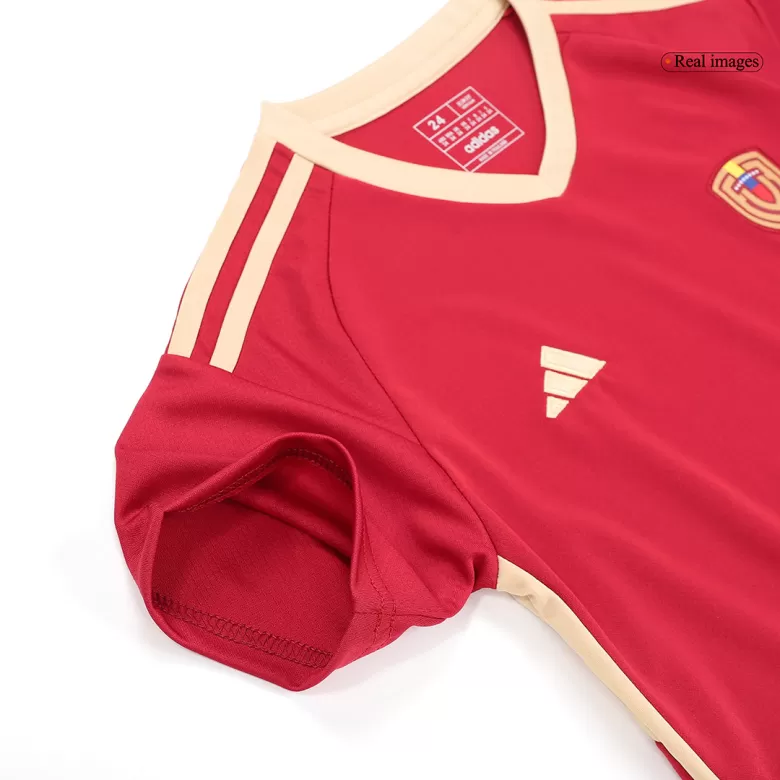 Venezuela Home Jersey Kit Copa America 2024 Kids(Jersey+Shorts) - gojersey
