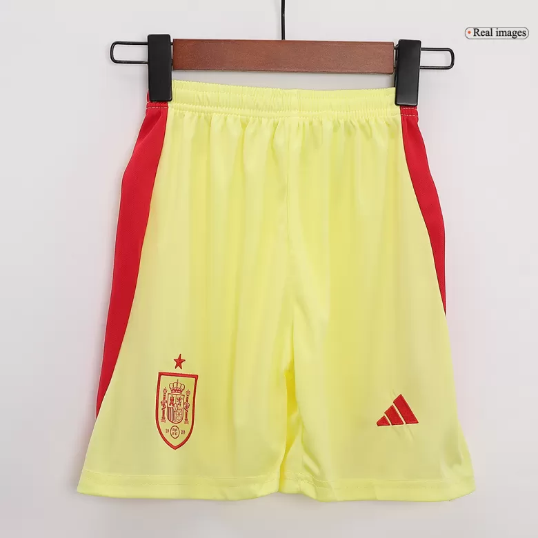 Spain Away Jersey Kit EURO 2024 Kids(Jersey+Shorts) - gojersey