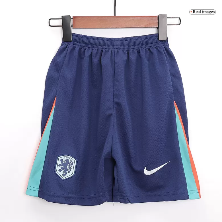 Netherlands Away Jersey Kit EURO 2024 Kids(Jersey+Shorts) - gojersey