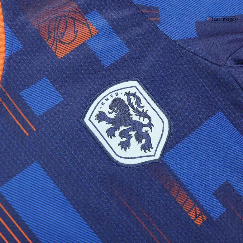 Netherlands Away Jersey Kit EURO 2024 Kids(Jersey+Shorts) - gojersey