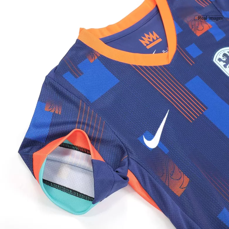 Netherlands Away Jersey Kit EURO 2024 Kids(Jersey+Shorts+Socks) - gojersey