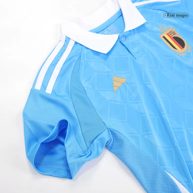 Belgium Away Jersey Kit EURO 2024 Kids(Jersey+Shorts) - gojersey