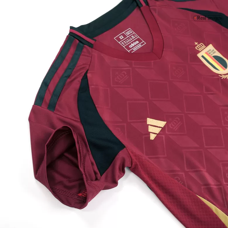 Belgium Home Jersey Kit EURO 2024 Kids(Jersey+Shorts) - gojersey