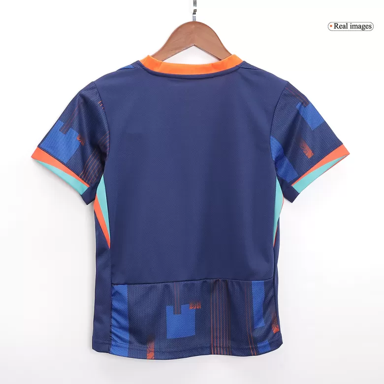 Netherlands Away Jersey Kit EURO 2024 Kids(Jersey+Shorts+Socks) - gojersey