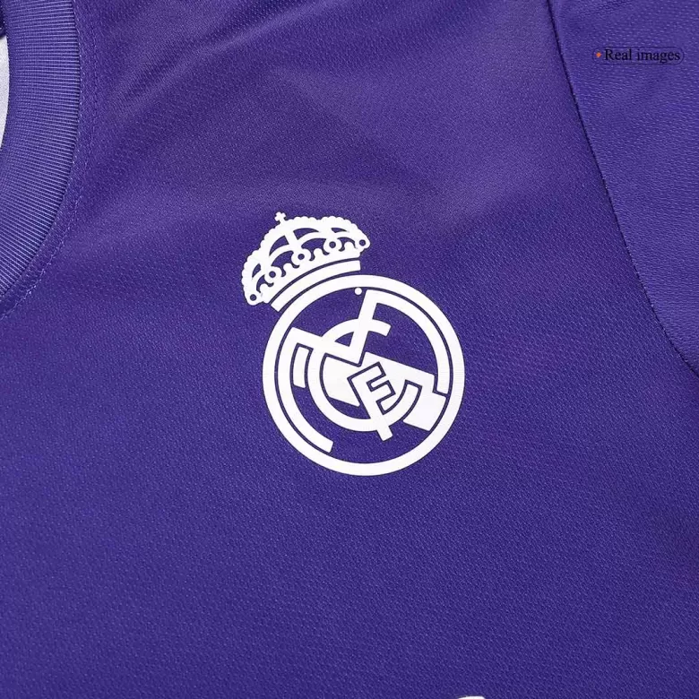 Real Madrid Fourth Away Jersey Kit 2023/24 Kids(Jersey+Shorts) - gojersey