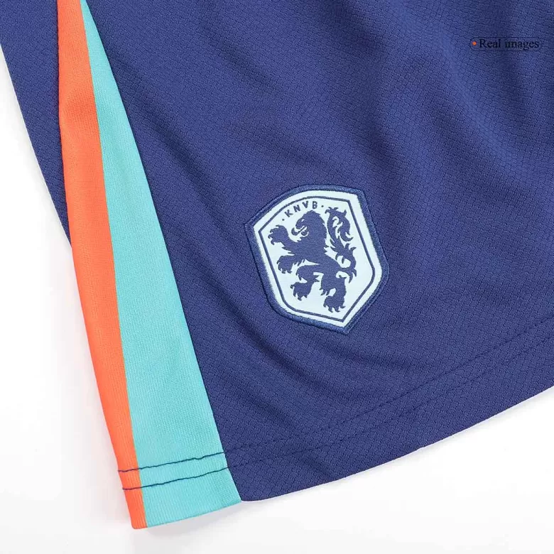 Netherlands Away Jersey Kit EURO 2024 Kids(Jersey+Shorts) - gojersey