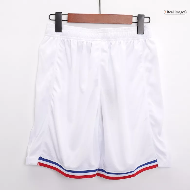 France Home Soccer Shorts 2024 - gojersey