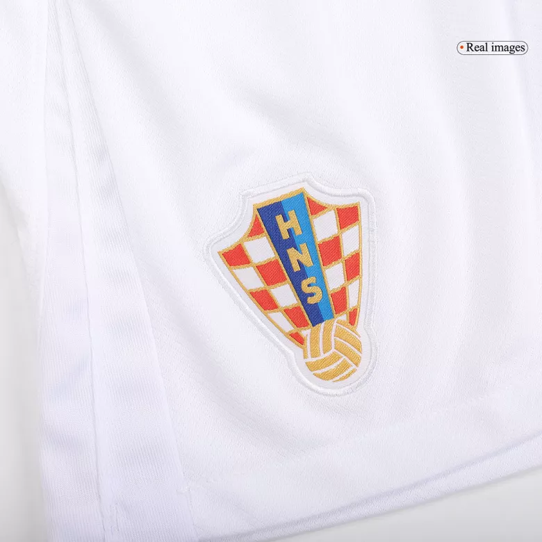 Croatia Home Soccer Shorts 2024 - gojersey