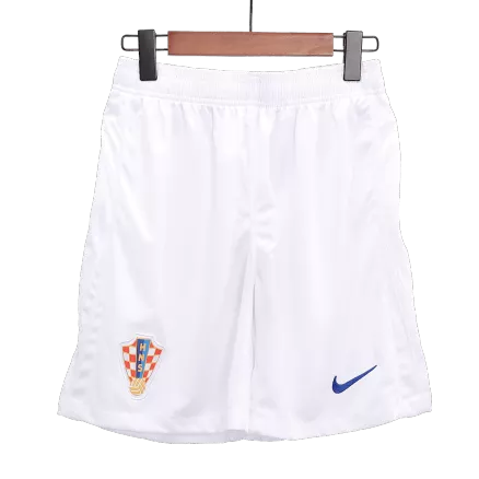 Croatia Home Soccer Shorts 2024 - gojersey