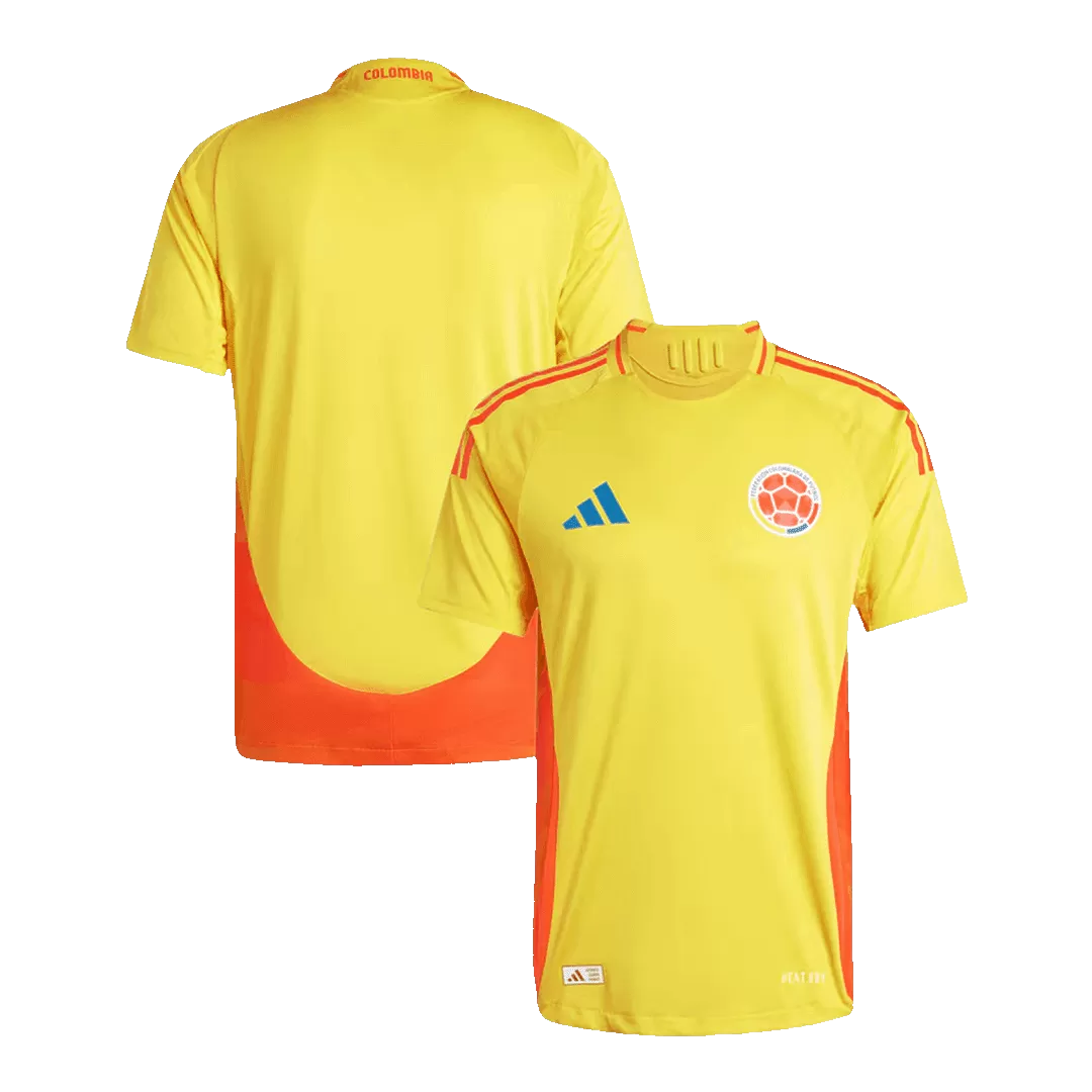 Colombia Home Jersey Authentic Copa America 2024 Gojersey