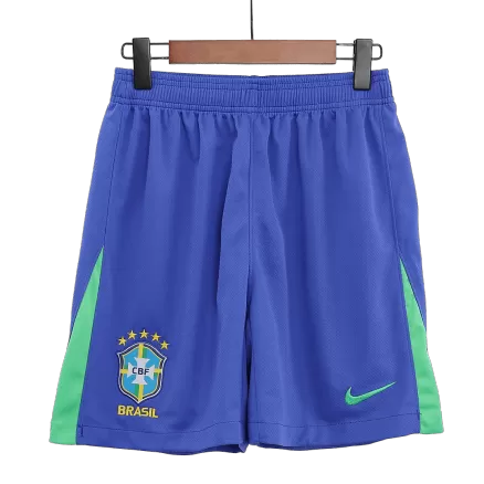 Brazil Home Soccer Shorts 2024 - gojersey