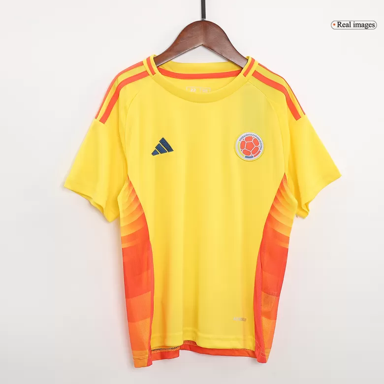 Colombia Home Jersey Kit Copa America 2024 Kids(Jersey+Shorts) - gojersey