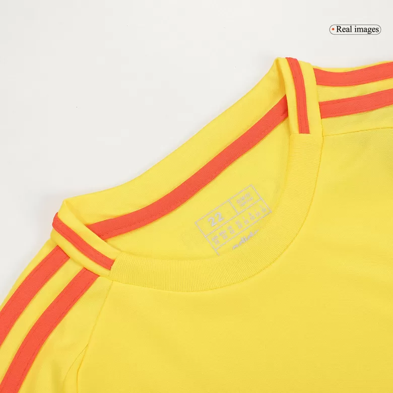 Colombia Home Jersey Kit Copa America 2024 Kids(Jersey+Shorts) - gojersey