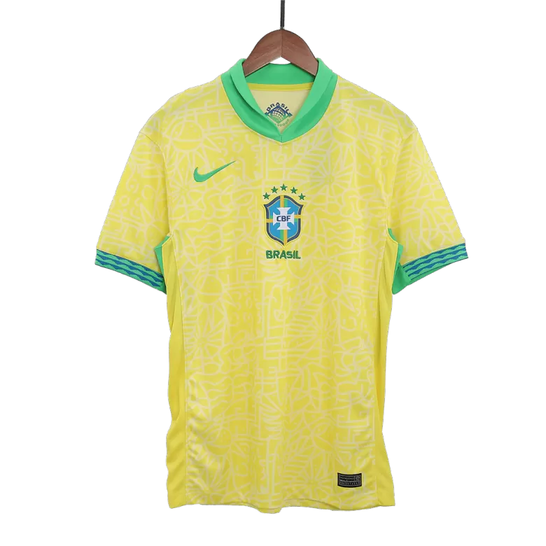 Brazil Home Jersey Kit 2024 (Jersey+Shorts) - gojersey