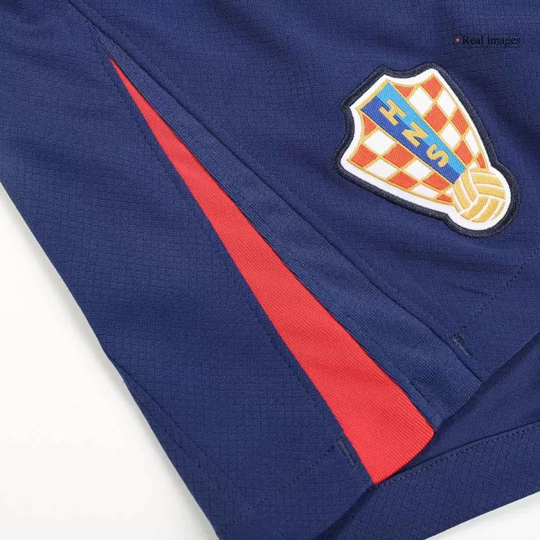 Croatia Away Soccer Shorts 2024 - gojersey