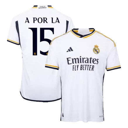 Real Madrid A POR LA #15 Home Jersey Authentic 2023/24 - gojersey