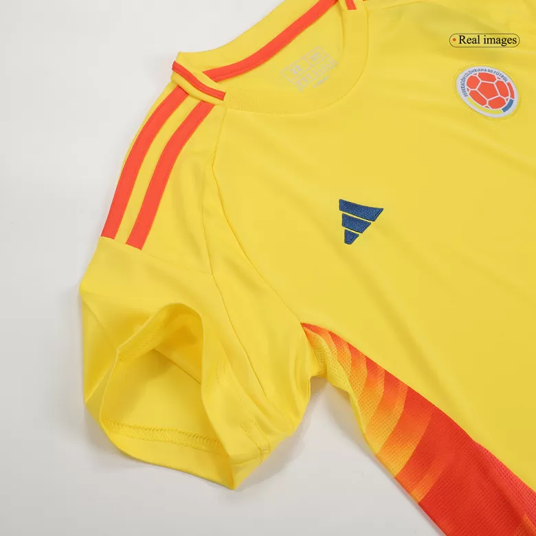 Colombia Home Jersey Kit Copa America 2024 Kids(Jersey+Shorts) - gojersey