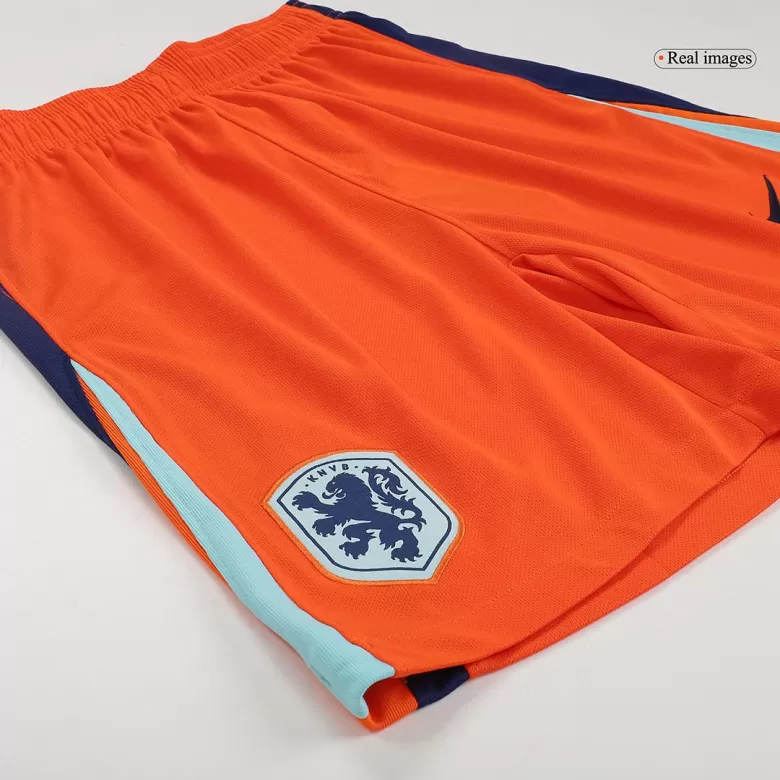 Netherlands Home Soccer Shorts 2024 - gojersey