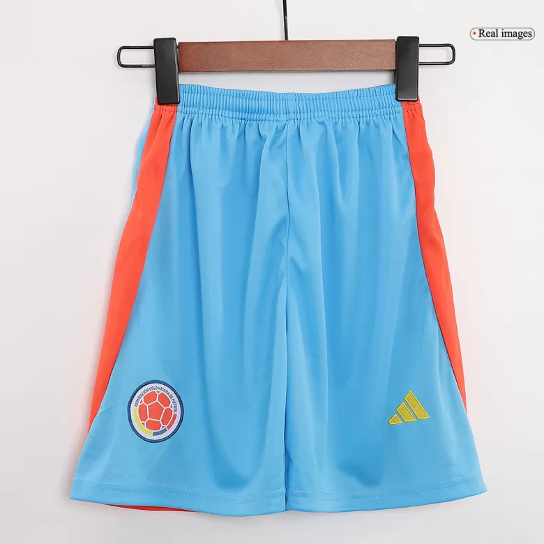 Colombia Home Jersey Kit Copa America 2024 Kids(Jersey+Shorts) - gojersey