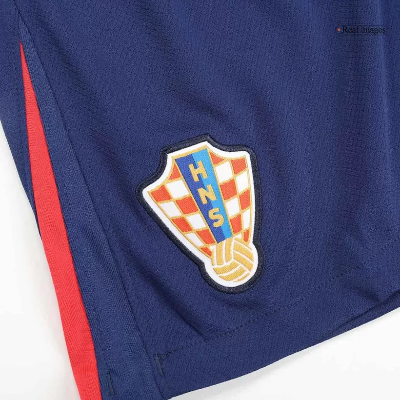 Croatia Away Soccer Shorts 2024 - gojersey