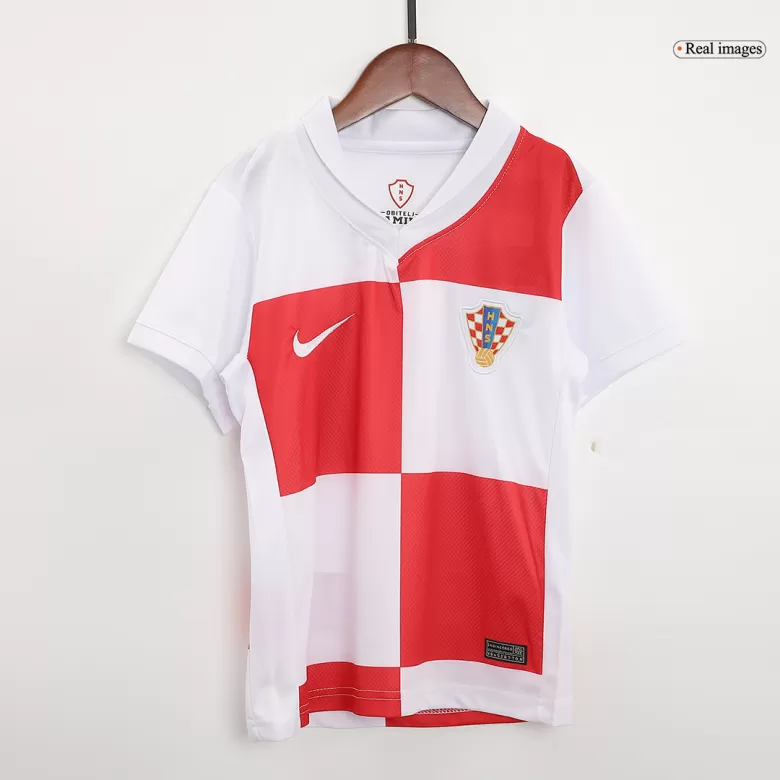 Croatia Home Jersey Kit EURO 2024 Kids(Jersey+Shorts) - gojersey